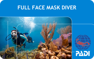 PADI Full Face Mask Diver (Bali)