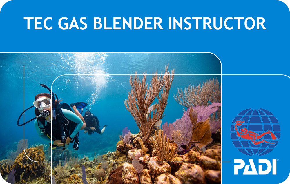 PADI Tec Gas Blender Instructor (Bali)