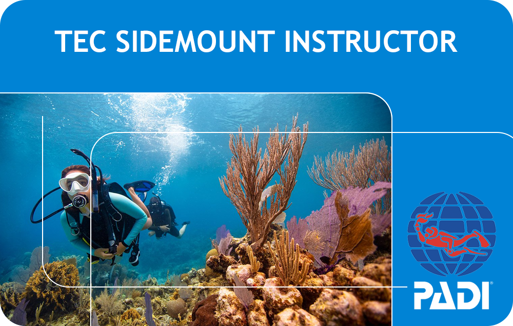 PADI Tec Sidemount Instructor (Bali)