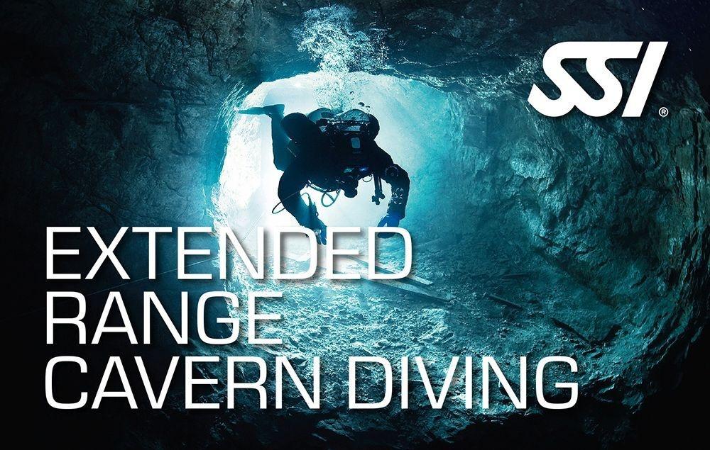 SSI Extended Range Cavern Diving (Bali) Bali Dive Resort Pebble & Fins