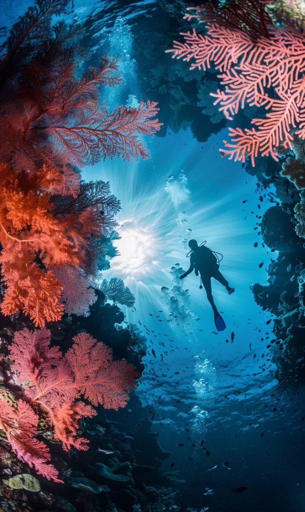 Beautiful diving sites 