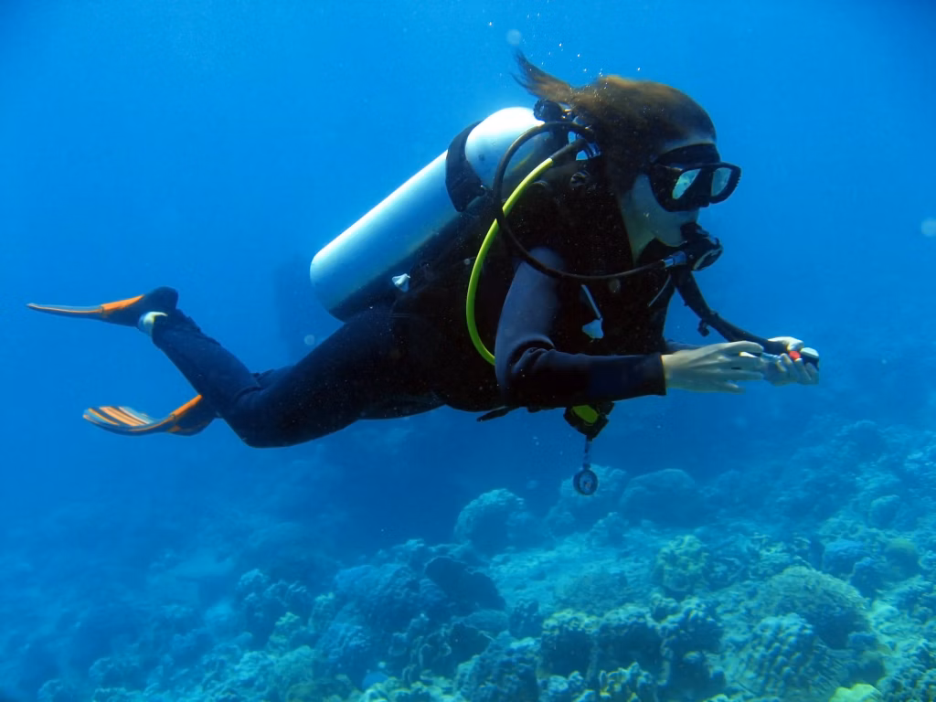 a scuba diver - Bali Dive Resort