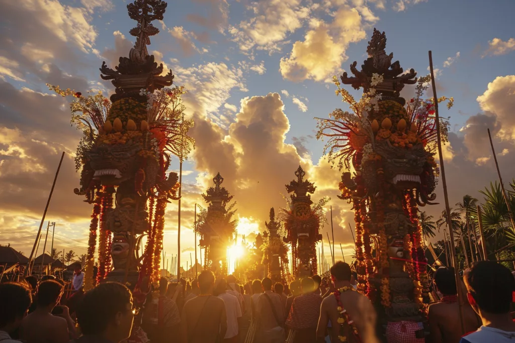 Nyepi ceremony - Bali culture