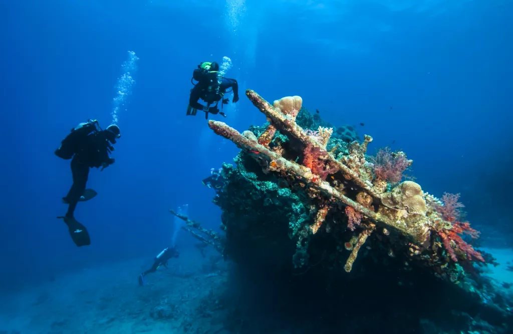 diving in the sunken ships - Bali Dive Resort