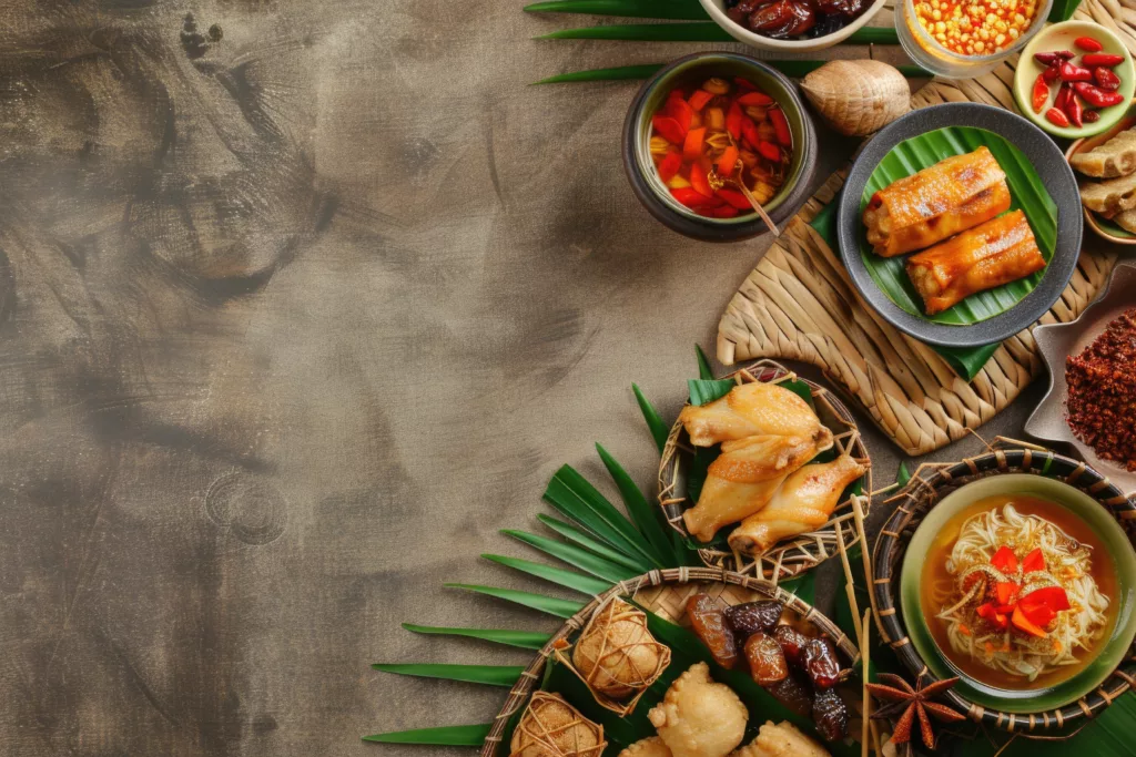 Traditional balinese cuisine