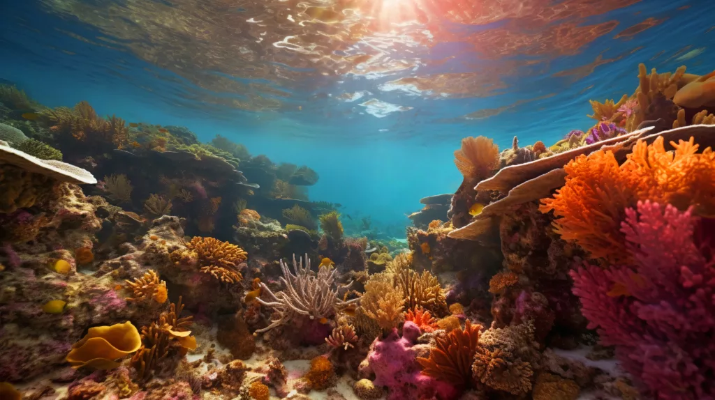 underwater landscape - Bali Dive Resort