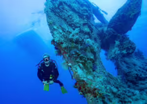 bali diving courses at boga wreck kubu bali, USS Liberty Wreck