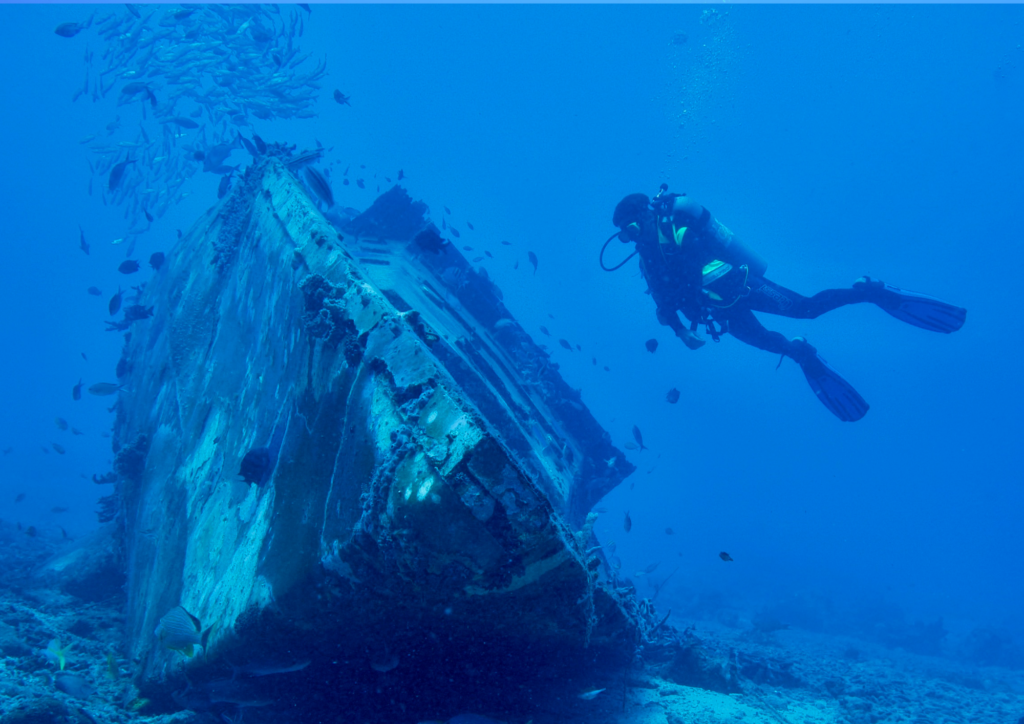 Boga Wreck in Ocean is Hidden Gem of Dive Sites