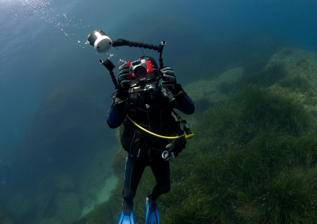 A daylife of Divers Instructur in Bali Diving Courses