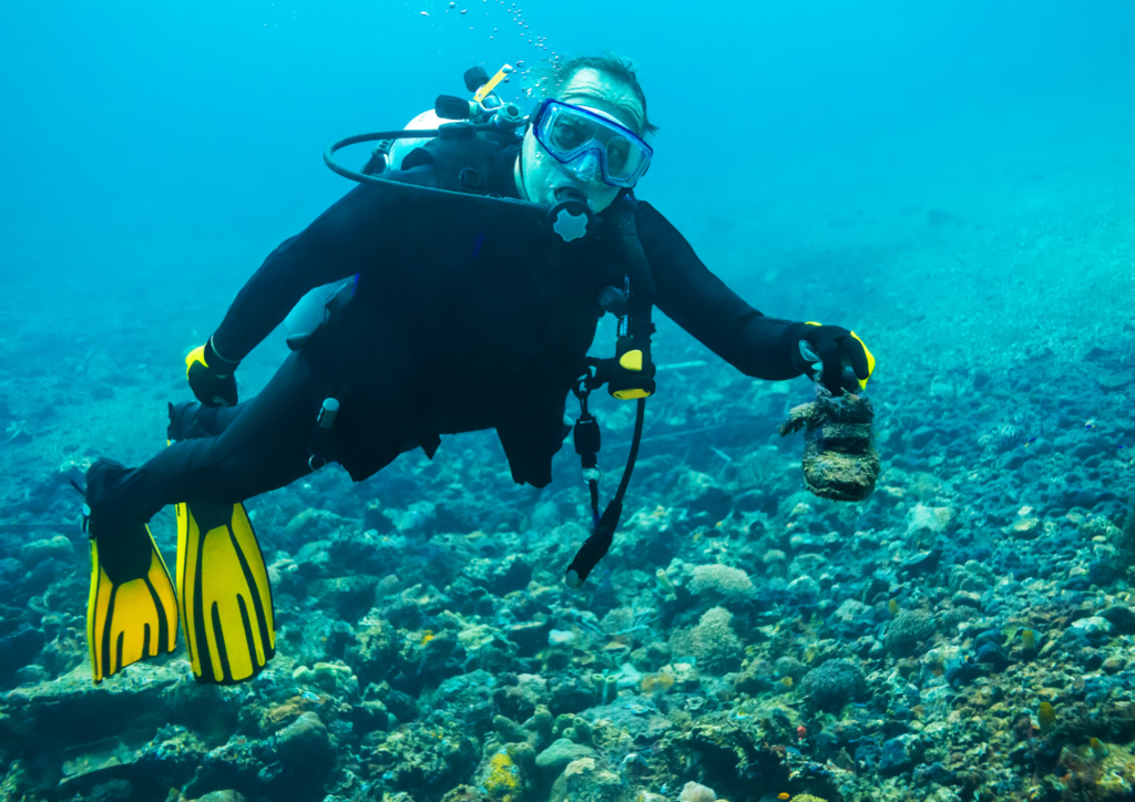 Open Water Diving Courses for Man 